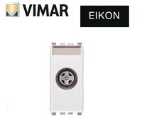 PRESA TV RD SAT DIRETTA VIMAR EIKON BIANCO 20300.01.B.