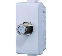 Presa TV SAT A Vite Satellitare Tipo F, Compatibile Con Bticino Matix