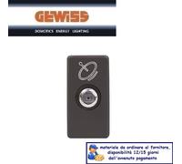 PRESA TV/SAT FEMMINA PASSANTE 5dB GEWISS SYSTEM BLACK GW21396