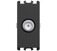 Presa Tv Urmet Lybra diretta maschio 1 Modulo nero 27401.N