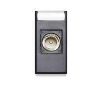 Presa Ave Tekla TV/SAT diretta colore nero 1 modulo 445096IM