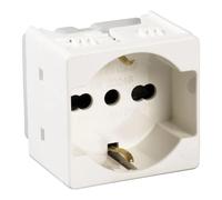 Presa universale 2P+t 10/16A + schuko Gewiss System