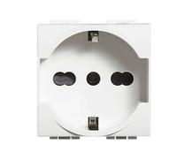 PRESA UNIVERSALE SKUKO 16A BTICINO LIVING LIGHT N4140/16 ORIGINALE BIANCA