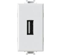 Presa USB 4BOX 5V 2.1 A A 4BOX per Matix Bianco