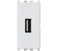 Presa USB 4BOX 5V 2.1 A per Plana Bianco