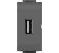 Presa USB 4BOX per Livinglight Smart Home 5V 2.1 A antracite Antracite