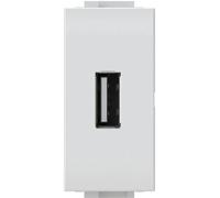 Presa USB 4BOX per Livinglight Smart Home 5V 2.1 A bianco Bianco