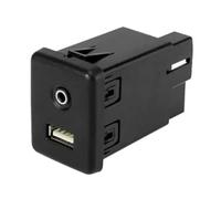 Presa USB ausiliaria Compatibile Con Buick Per LaCrosse 4 Cyl 2.4L 6 Cyl 3.6L 2014 2015 2016 Interfaccia AUX Presa USB Connettore Di Ricambio 13599456