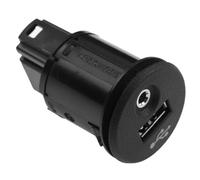 Presa USB ausiliaria Compatibile Con Nissan Per Juke 2014 2015 2016 2017 2018 Interfaccia AUX Presa USB Connettore Di Ricambio 28023BH00A 28023BH00C