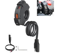 Presa USB Moto 18W QC 3.0 30W PD Type-C Caricabatterie Auto Ricarica Rapida Con