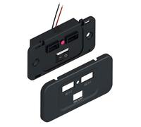 Presa USB per camper, presa USB da 12 V, supporto da parete con porte USB da 72 W, per camper, 2 caricabatterie per telefono QC3.0, adattatore di uscita USB di ricambio S