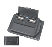 Presa USB per, presa USB 12V | Porte USB per di piccole dimensioni da 3,1 A. Prese USB | Caricatore per telefono con copertura, stazione di ricarica USB, adattatore per presa USB sostitutivo per veic