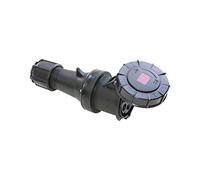 PRESA VOLANTE CEE 5 POLI (3P+N+T 6H) IP67 125A NERA PER LO SPETTACOLO