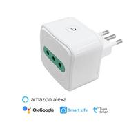 Presa Wifi Italiana 10A 1500W Monitoraggio Energetico Smart 100V 250V Extrastar