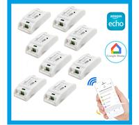 PRESA WIFI SPINA SONOFF INTERRUTTORE SWITCH AMAZON ALEXA GOOGLE ADATTATORE PRESE