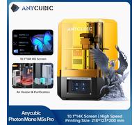 ANYCUBIC Photon Mono M5s Pro 10.1 ''14K Ad Alta Velocità SLA LCD Resina Stampante 3D Livellamento Gratuito 150mm/h Dimensioni di Stampa 218*123*200mm