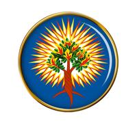 Presbiteriano Burning Bush Spilla