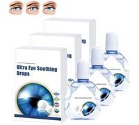 Presbyopia Recovery Treatment Drops, Eye Drops For Dry Eyes, Presbyopia Eyedrops For Dry Eye, Eyedrops Balanced Ph, Eye Therapy Drops, Clear Eyes Redness Relief (3 Pcs)