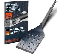 Presch SDS-plus Scalpello per piastrelle - Extra lungo (250mm) - Estremamente resistente (50mm largo) - Angolato per una facile rimozione delle piastrelle - Acciaio ad alte prestazioni