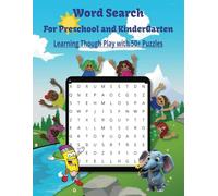 Preschool and Kindergarten Word Search Puzzle Book: Word Searches with Easy to Read Print about Animals, Colors, Weather and More| 8.5x11 inches, 110 ... Holidays, Traveling and Leisure Times