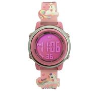 Preschool Collection Orologio digitale per bambini con illuminazione - Monster Trucks, Dinosauri, squalo, unicorno, farfalla, ragno, per ragazze, ragazzi, bambini, scuola, Orologio Digitale Unicorno