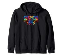 Preschool Drip Pre K Toddler Back To School Ragazzi Ragazze Bambini Felpa con Cappuccio