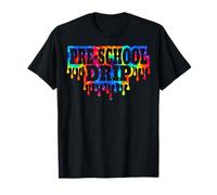 Preschool Drip Pre K Toddler Back To School Ragazzi Ragazze Bambini Maglietta