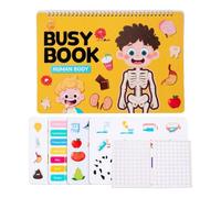 Preschool Learning Activities Book | Interactive Sensory Quiet Workbook