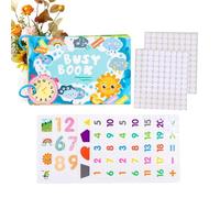 Preschool Learning Activities, Interactive Early Educational Workbook for Kids Boys Girls, Toddler Travel Activity Book for Home School Classroom Birthday and Educational Fun