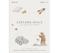 Preschool Logic Workbook for 3 Year Olds to 4 year olds (Space) Tiny Thinks: A Screen Time Alternative Space Activity Book for Focus, Matching, ... (Preschool Ages 3-4) Montessori-Inspired