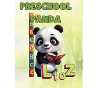 Preschool Panda Letters L to Z - ABC Fun Practice 3- to 5 years: Get ready for an alphabet adventure