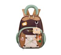 Preschool School Bag - Ergonomic Design, Adjustable Straps, Animal Character Rucksack, Water Resistant Material, Zipper Closure | Essential Travel Pack For Elementary School Nursery Christmas