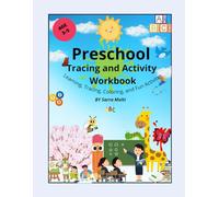 Preschool Tracing and Activity Workbook