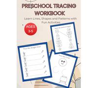 Preschool Tracing Workbook for Ages 3-5: Learn Lines, Shapes, and Patterns with Fun Activities
