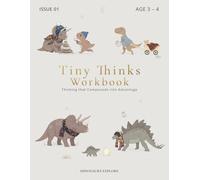 Preschool Workbook for 3 Year Olds: Tracing, Matching, Counting & Pattern Activities: Tiny Thinks Dinosaur Edition - Screen Time alternative screen ... Mazes, Sorting, Early Logic & Thinking Skills