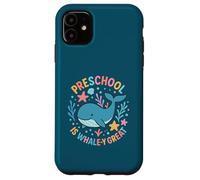 Prescolare è Whaley Grande Carino Balena Oceano Parole Gioco di parole Pun Custodia per iPhone 11