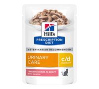 Hill's - Prescription Diet Feline Urinary Care c/d Multicare con Salmone da 85g