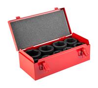 Prese a percussione 1", 27-50 mm, set di 9 pezzi.