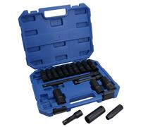 Prese a percussione metriche da 1/2 pollice + prolunghe 10 - 24 mm + 75 - 250...