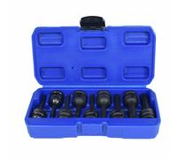 Prese a percussione profonde extra lunghe Torx Star maschio 1/2" 78 mm T20...