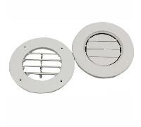 Prese d'aria ABS Ø 163x115 mm. griglia aerazione