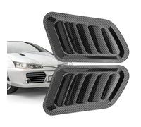 Prese d'aria cofano auto - 2 Pezzi Decorazione Esterna Automobilistica - Rivestimento Presa D'aria,Per SUV, Truck, Berlina, Camper, Uso Quotidiano, Avventura All'aperto, Viaggi A Lunga Distanza