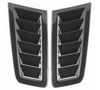 Prese D'Aria Decorative Per Auto 2 Pezzi Prese D'aria Per Cofano Motore Griglia Decorativa Parti Esterne Per Auto Compatibile Con Ford Per Focus RS MK2(Carbon)