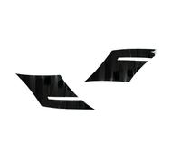 Prese d'aria del cofano Compatibile Con Chevy Per Corvette Per Camaro 2 Pezzi Adesivi Per Decalcomanie A Strisce Con Segni Di Hash Laterali Lucidi