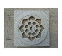 PRESE D'ARIA GRIGLIA AREAZIONE IN PIETRA LECCESE mod. ARABESCA