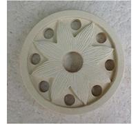 NUMERI CIVICI PIETRA LECCESE QUADRATO 2 CIFRE cm 13X13
