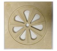 PRESE D'ARIA GRIGLIA AREAZIONE IN PIETRA LECCESE mod. GOCCE