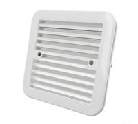 Prese d'aria laterali da 24 V progettate per rimorchi e camper, con struttura in plastica ABS, protezione impermeabile e una rete fine per bloccare insetti e circolazione dell'aria