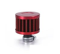 Prese D'aria Per Auto Kit Sistemi Filtraggio Dell'aria Aspirazione Fredda Auto Sportive Corsa Filtri Motore Alte Prestazioni Scatola Copertura Alloggiamento Alto(12mm-Red)