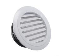 Prese d'aria rotonde per la casa, design a feritoia con caratteristiche resistenti alle intemperie per prevenire le correnti d'aria (150 mm)